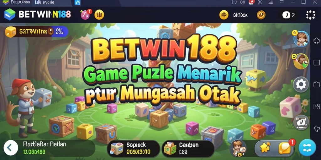 Tampilan gameplay BETWIN188 menampilkan tantangan Puzzle yang seru.