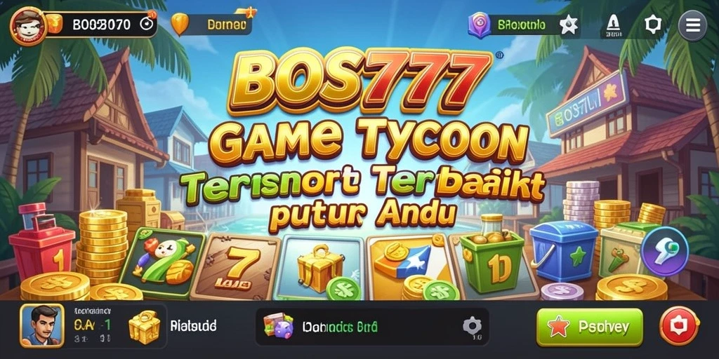 Gameplay Tycoon yang menarik dan penuh strategi.