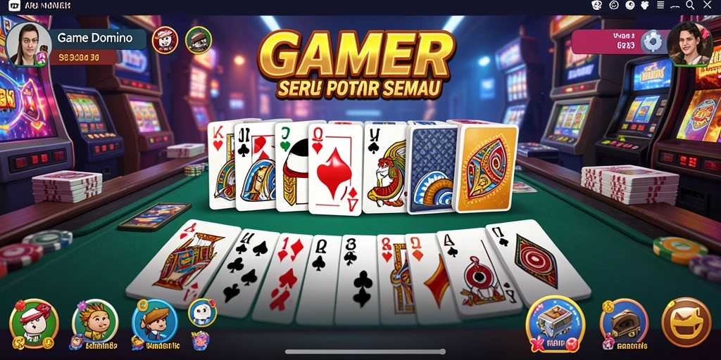 Tampilan gameplay seru dari GAMERP yang menarik.