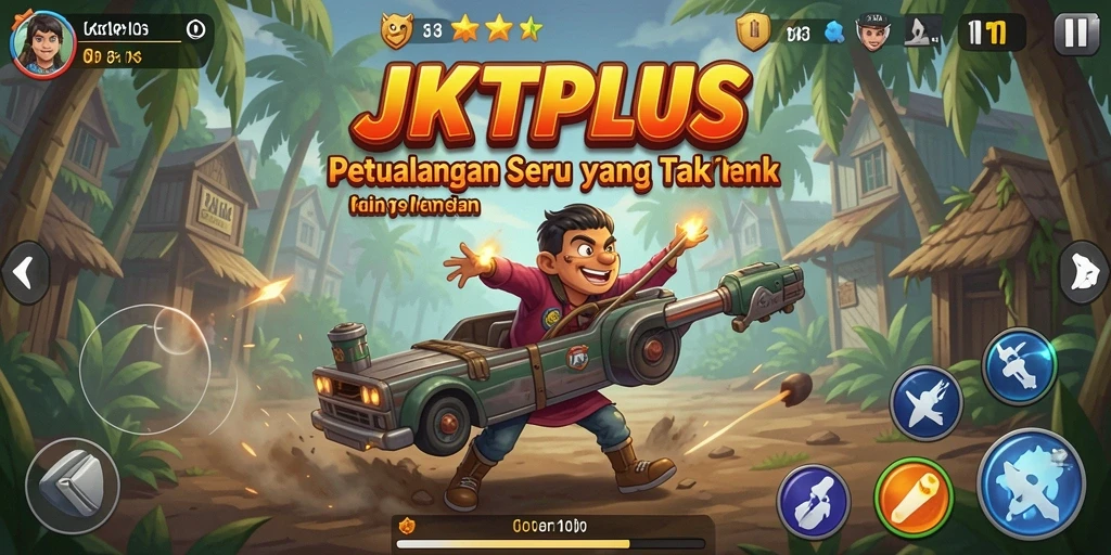 Tampilan gameplay JKTPLUS yang menarik dan imersif dalam dunia petualangan.