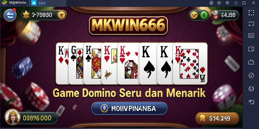Tampilan menakjubkan dari gameplay MKWIN666 yang seru dan interaktif.