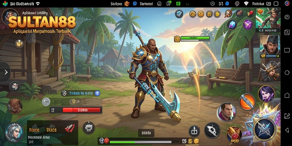 Screenshot SULTAN88 menunjukkan beragam fitur Utility yang mempermudah pekerjaan.