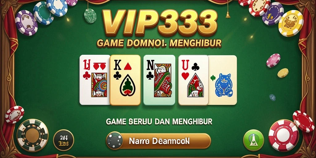 Screenshot dari gameplay seru VIP333 saat bermain Domino.