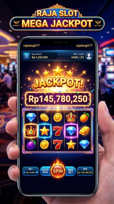 Screenshot aplikasi rajalangit77 menunjukkan fitur pencarian yang efisien.